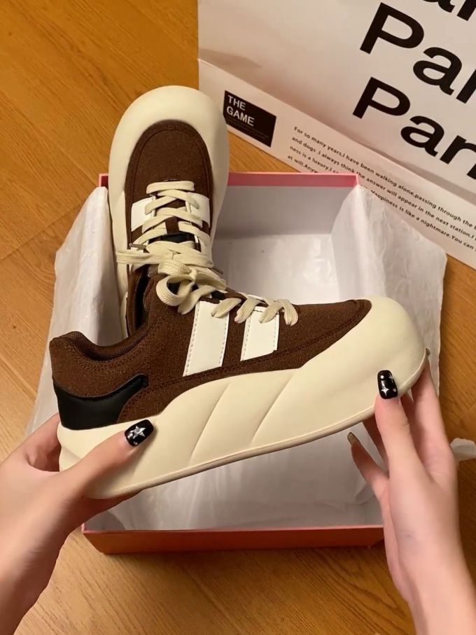 高帮 系带 