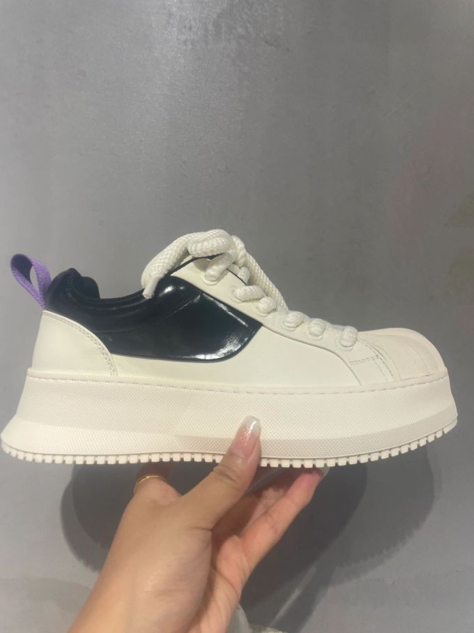 低帮 系带 皮革