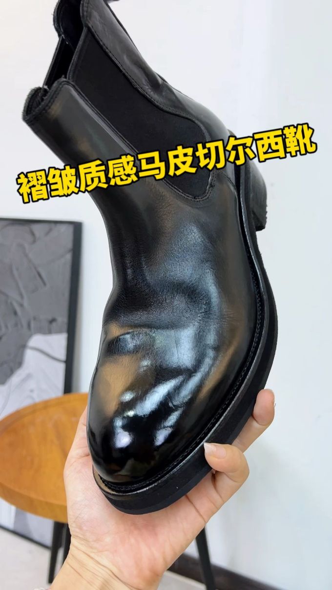 圆头 松紧带 皮革