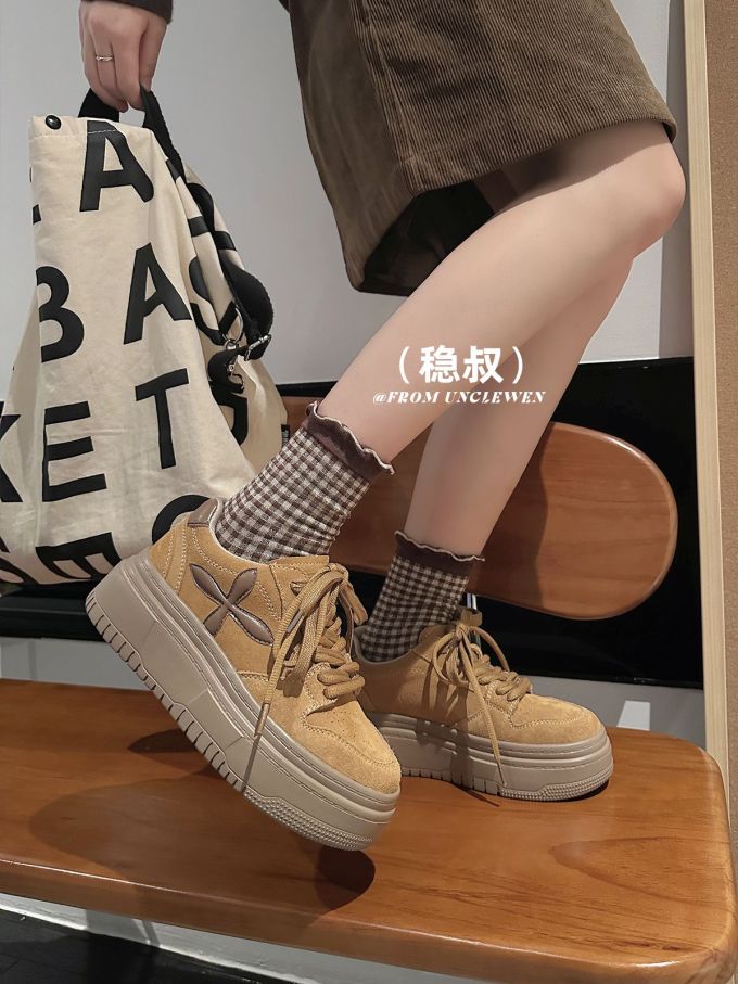 低帮 系带 皮革
