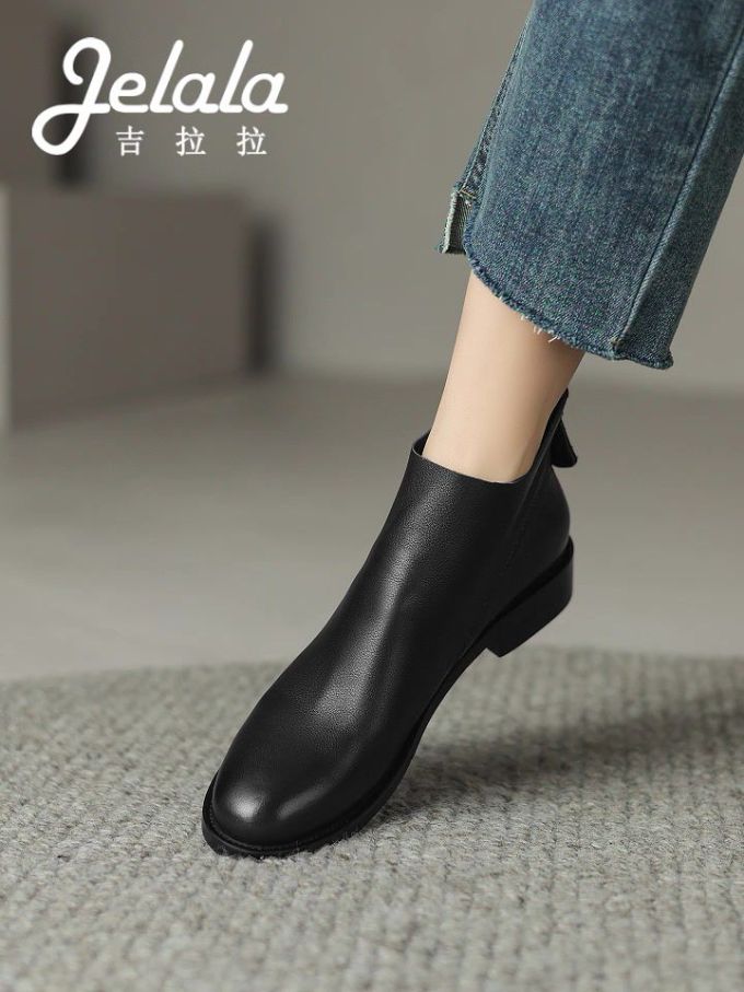圆头 松紧带 皮革
