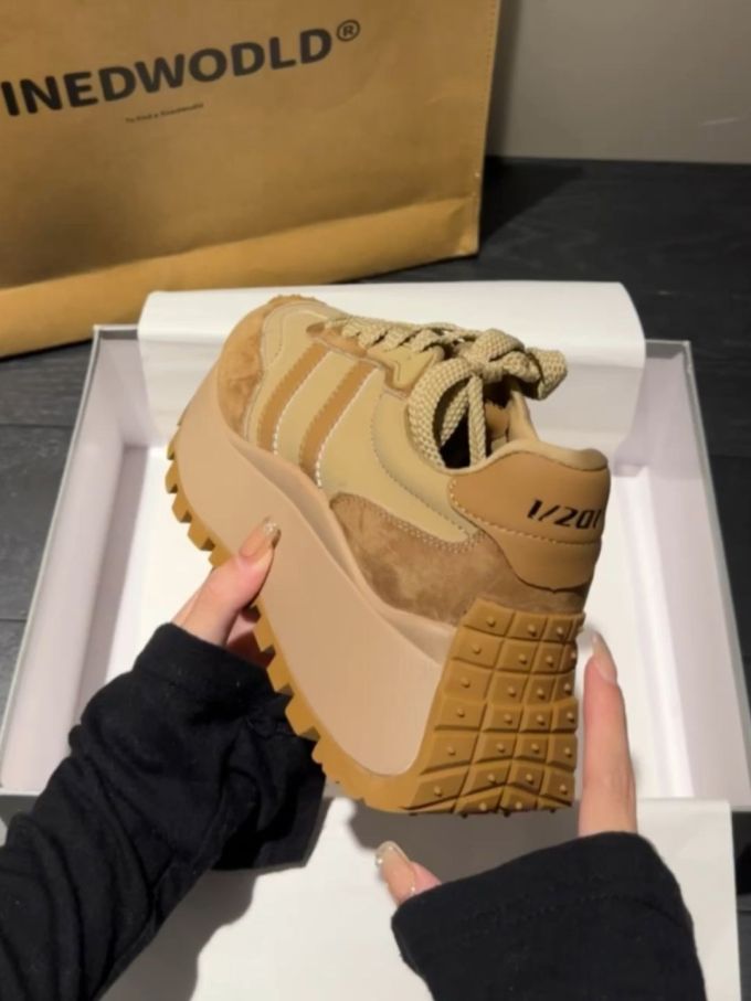 低帮 系带 皮革