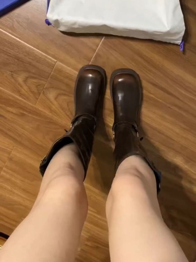方头 皮革