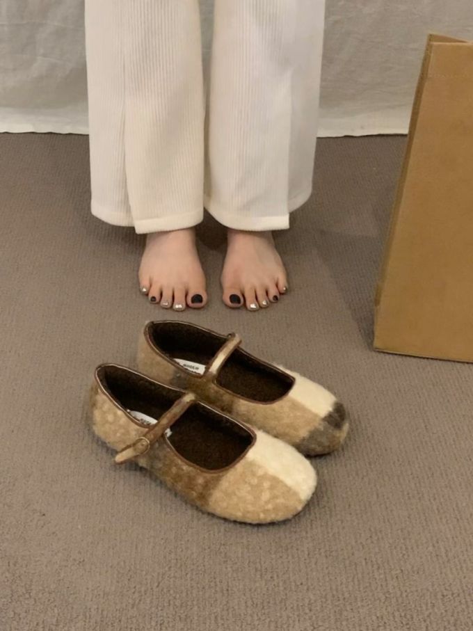 圆头 袢扣 中口鞋 
