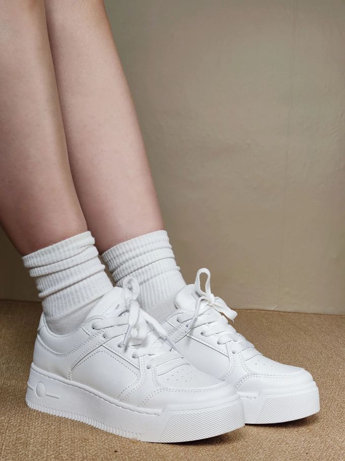 低帮 系带 皮革 