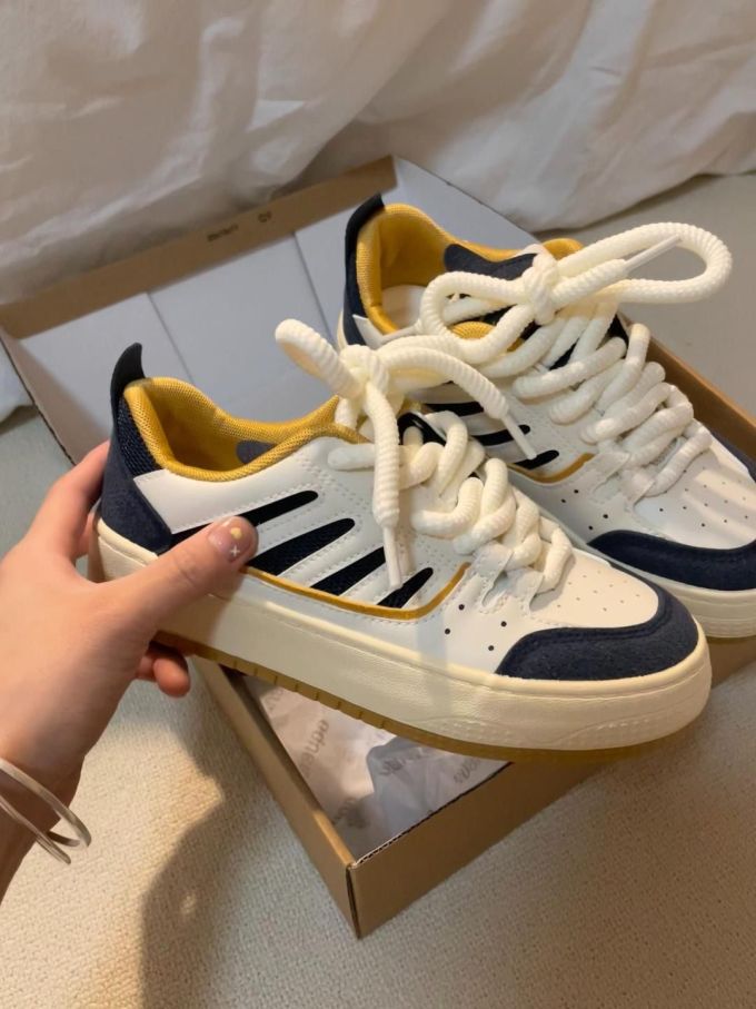 低帮 系带 皮革