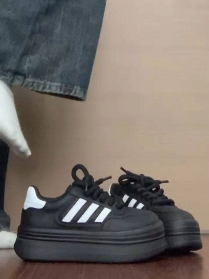 低帮 系带 皮革