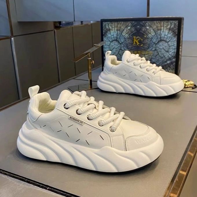 低帮 系带 皮革