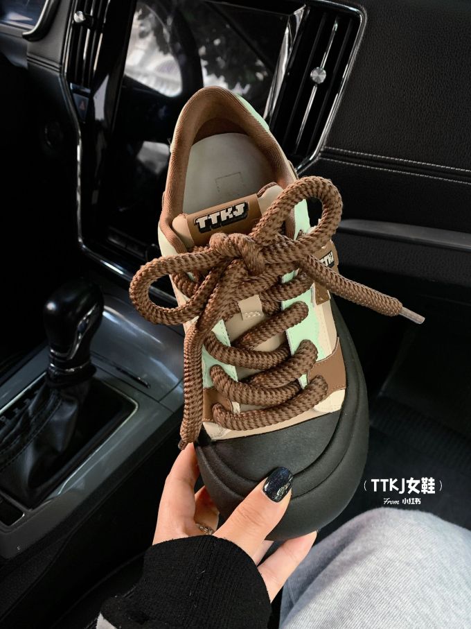 低帮 系带 皮革 