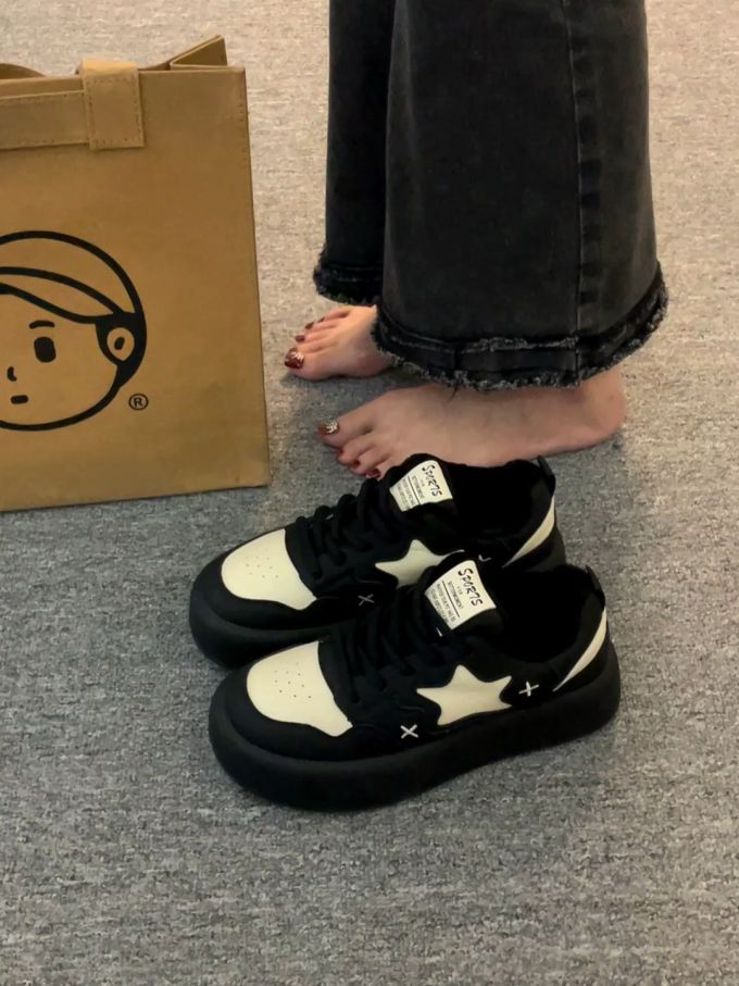 低帮 系带 皮革 