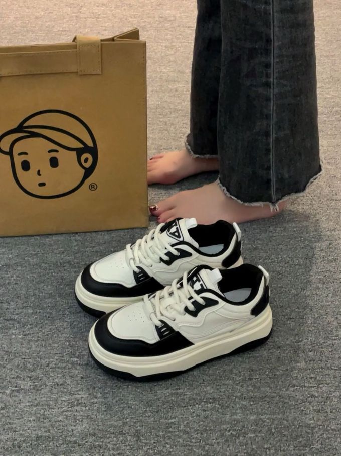 低帮 系带 魔术贴 皮革 