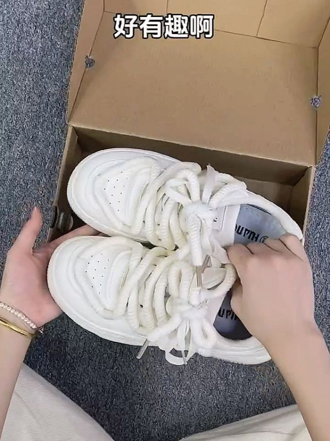 低帮 系带 皮革
