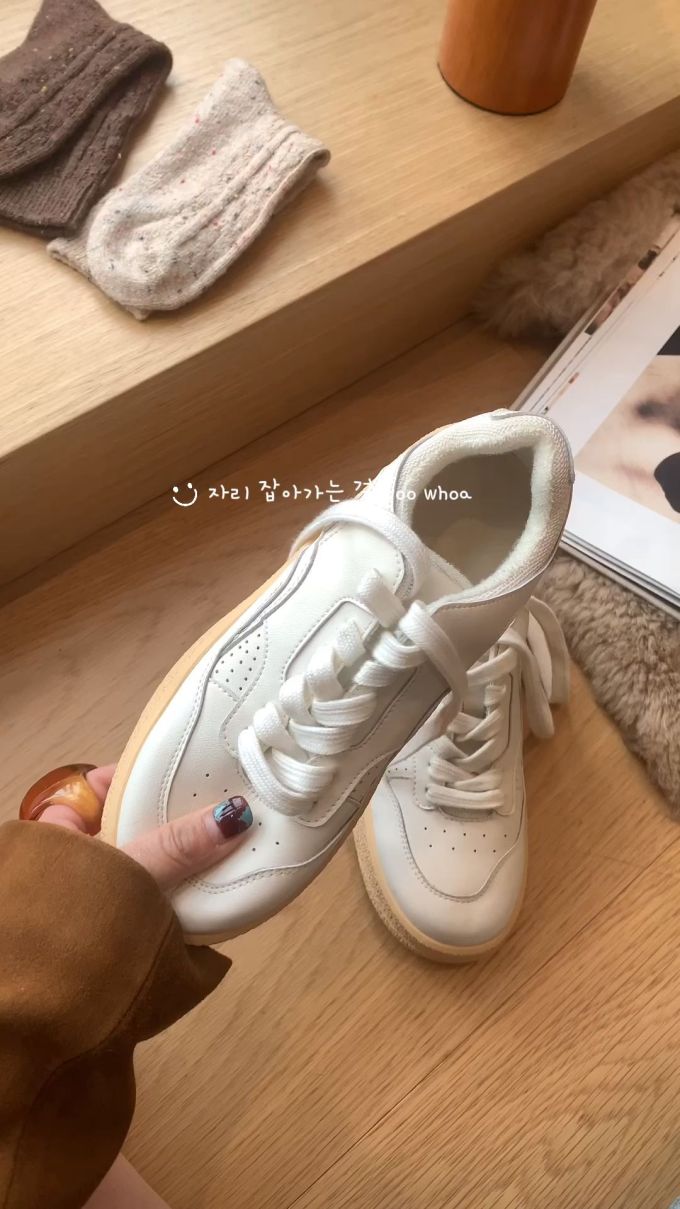 低帮 系带 皮革
