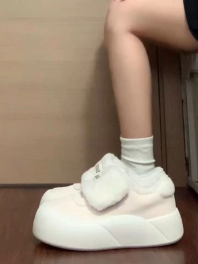 厚底 圆头 低帮