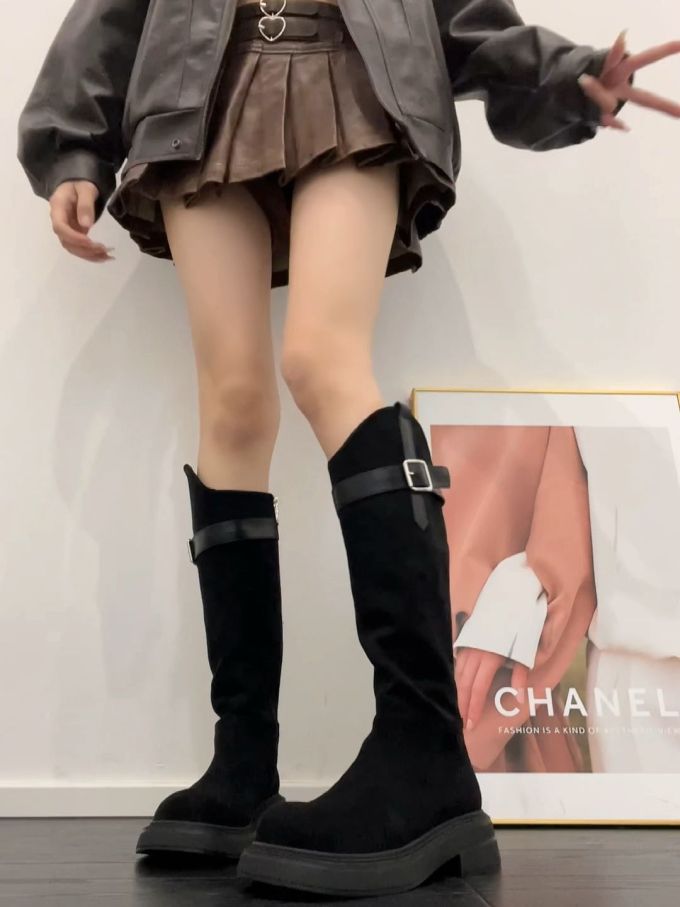 圆头 皮革 