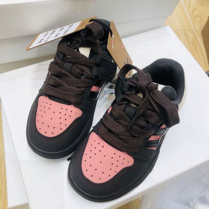 低帮 系带 皮革