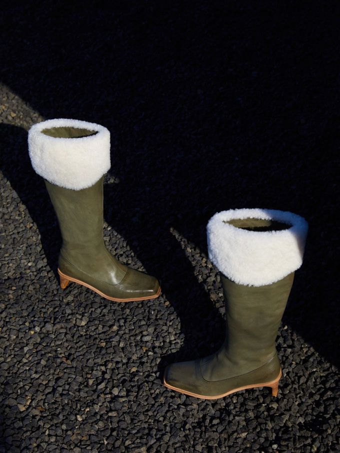 高跟 细跟 尖头 皮革 