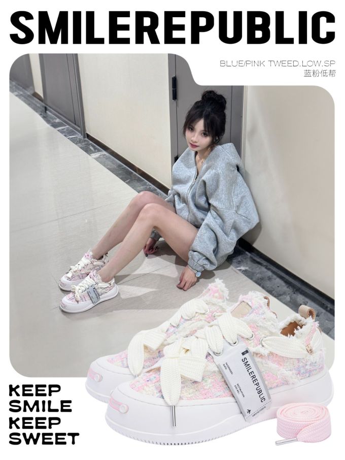 低帮 系带 魔术贴