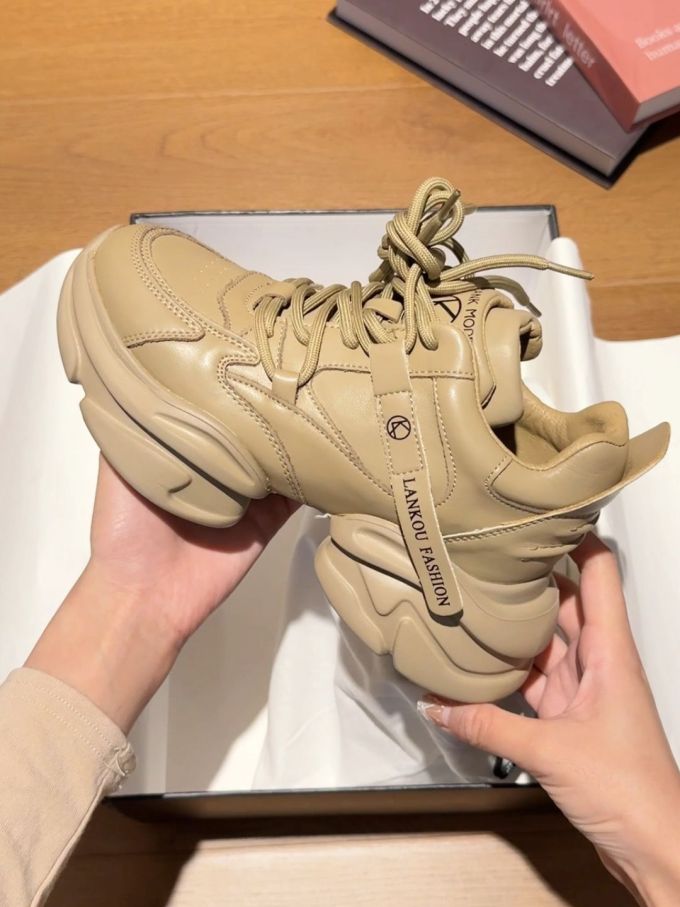 低帮 系带 皮革 