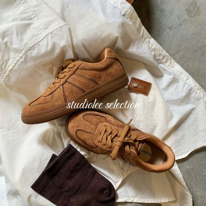 低帮 系带 皮革 