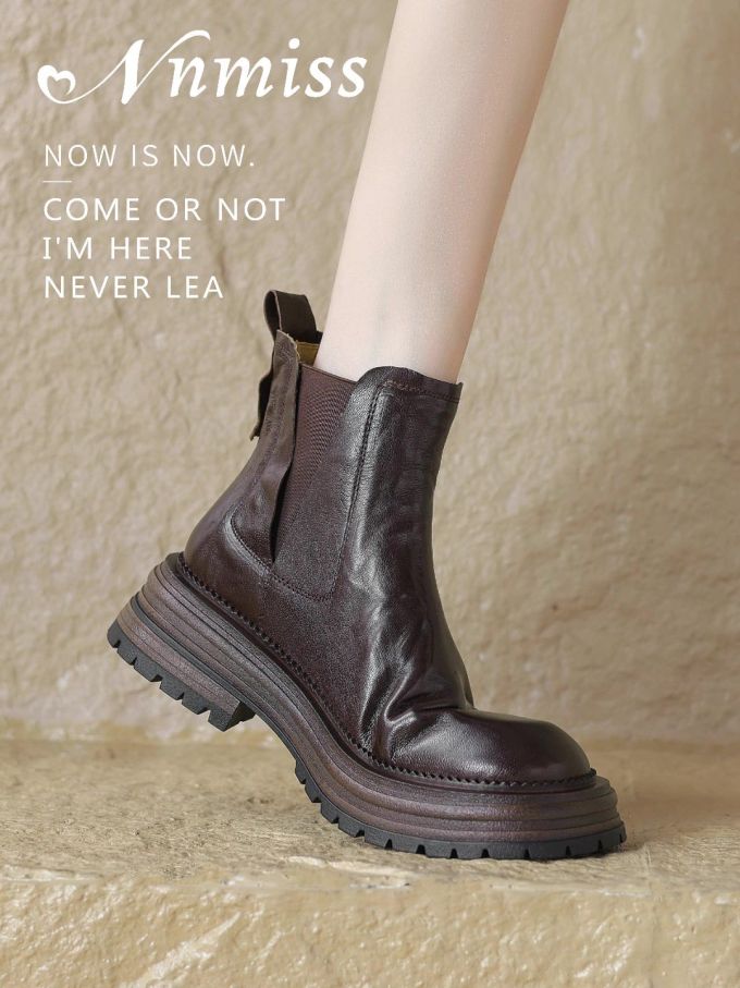 圆头 松紧带 皮革 