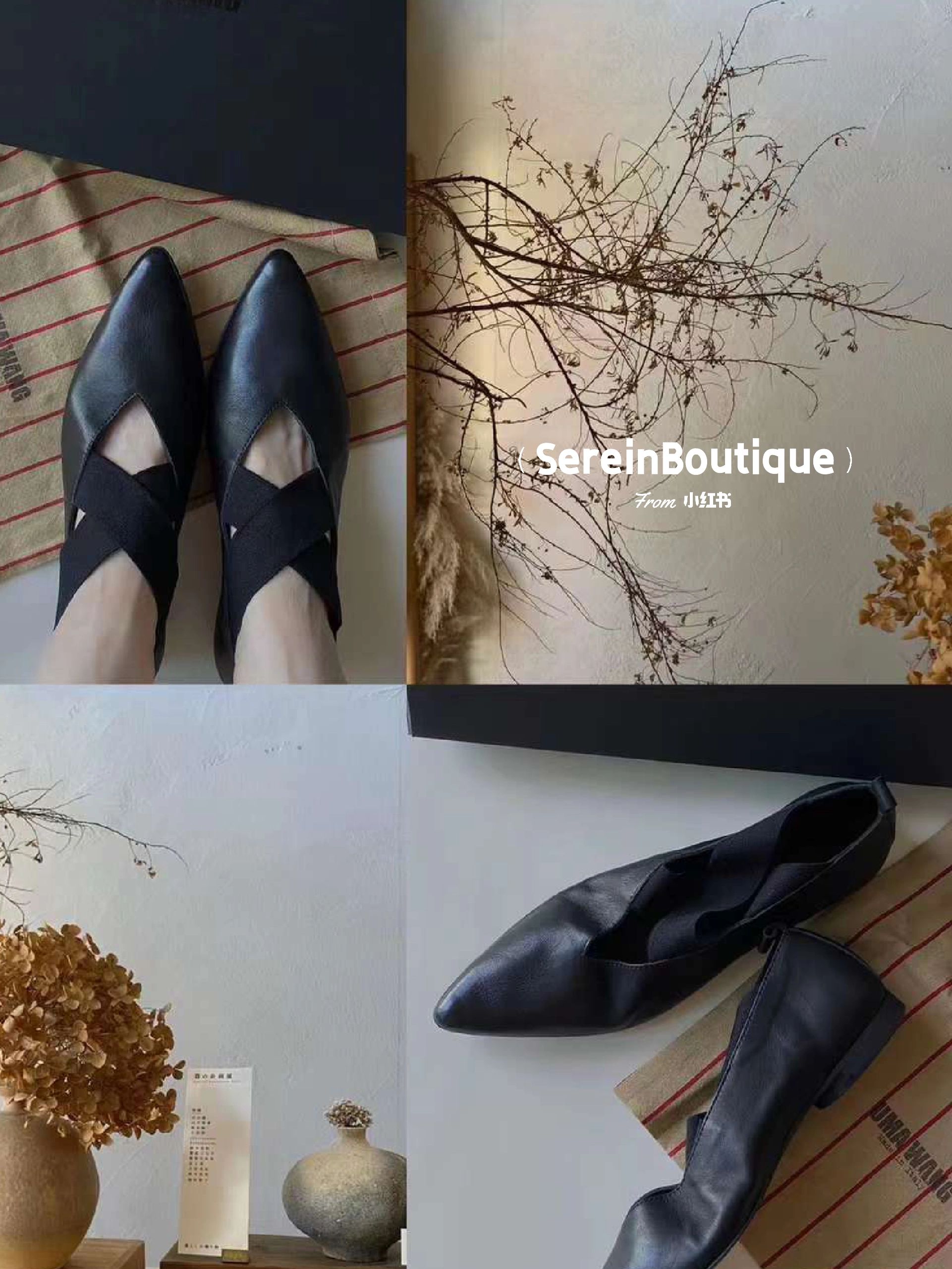 尖头 低帮 一脚蹬 浅口鞋 皮革  - VALI鞋履AI设计主图