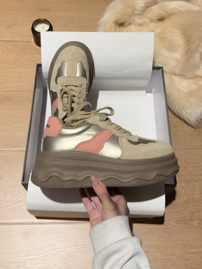 高帮 系带