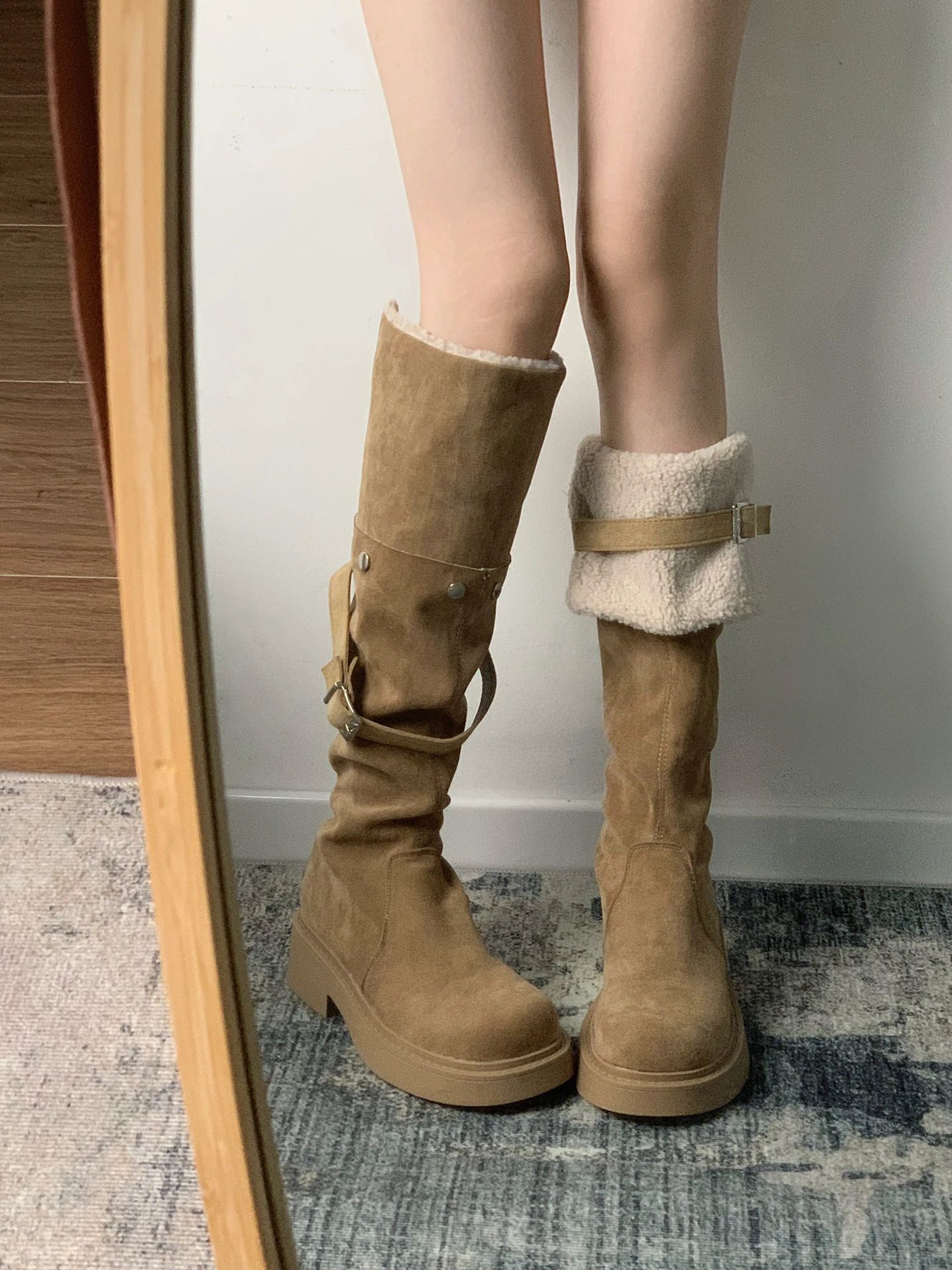 圆头 皮革  - VALI鞋履AI设计主图