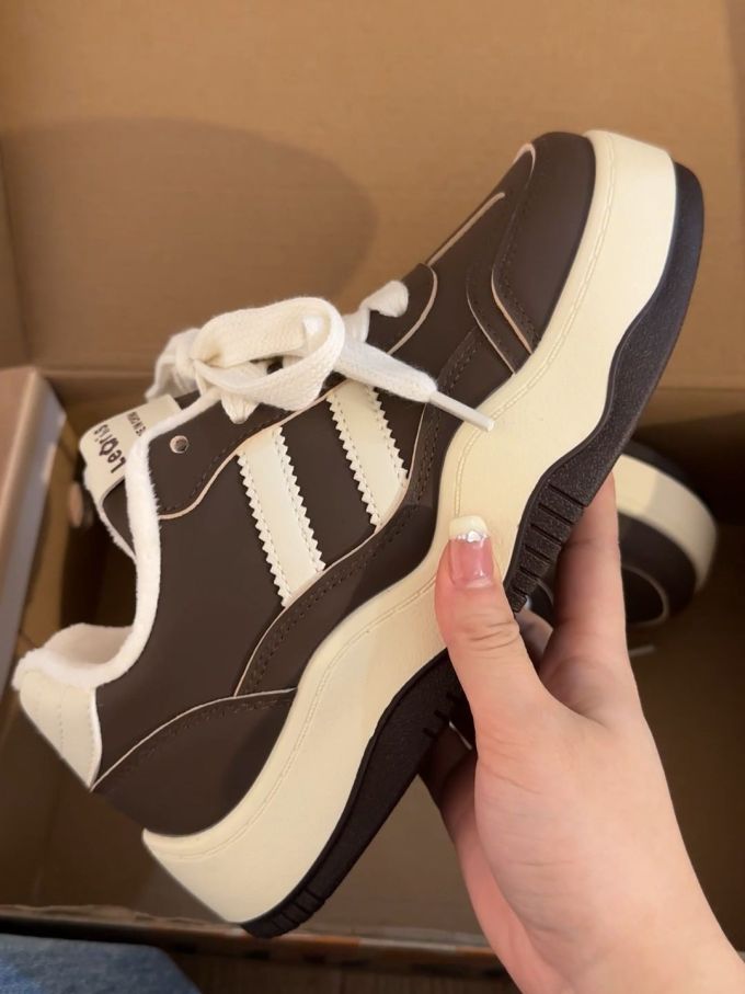 低帮 系带 皮革