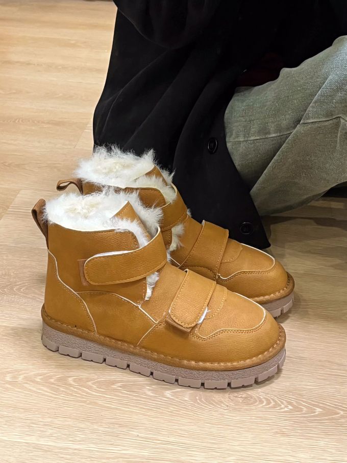 圆头 袢扣 皮革 
