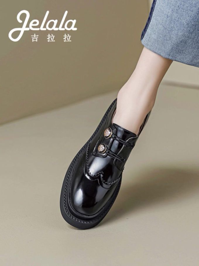 圆头 皮革 