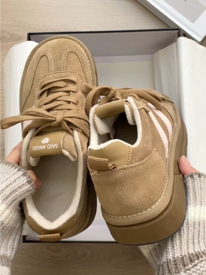 低帮 系带 皮革 