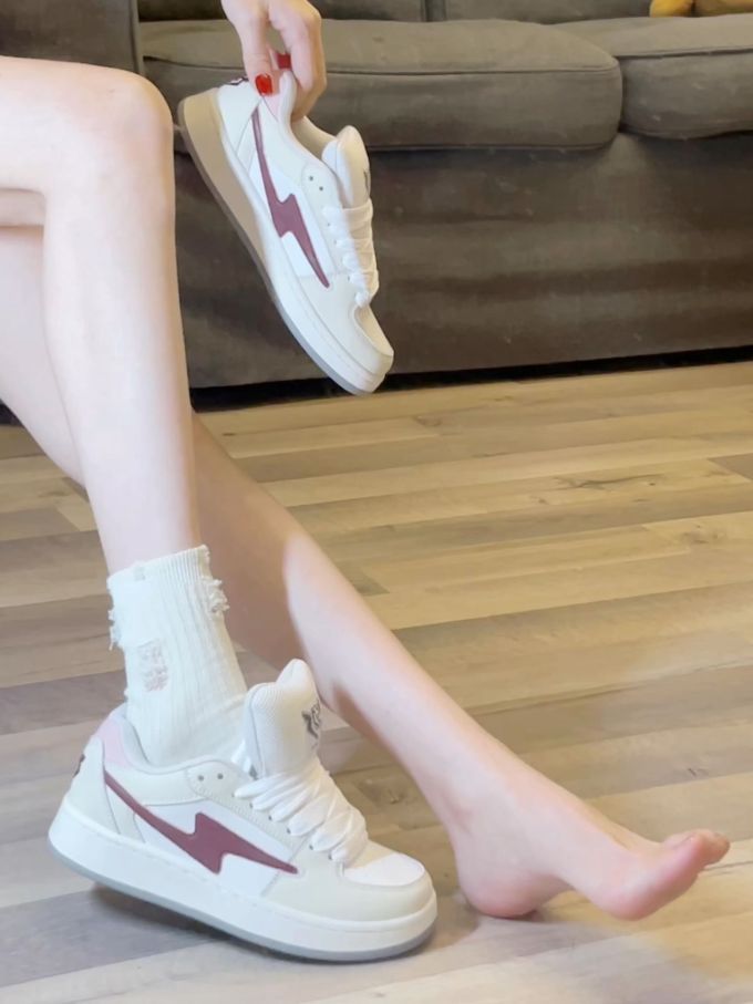 低帮 系带 皮革