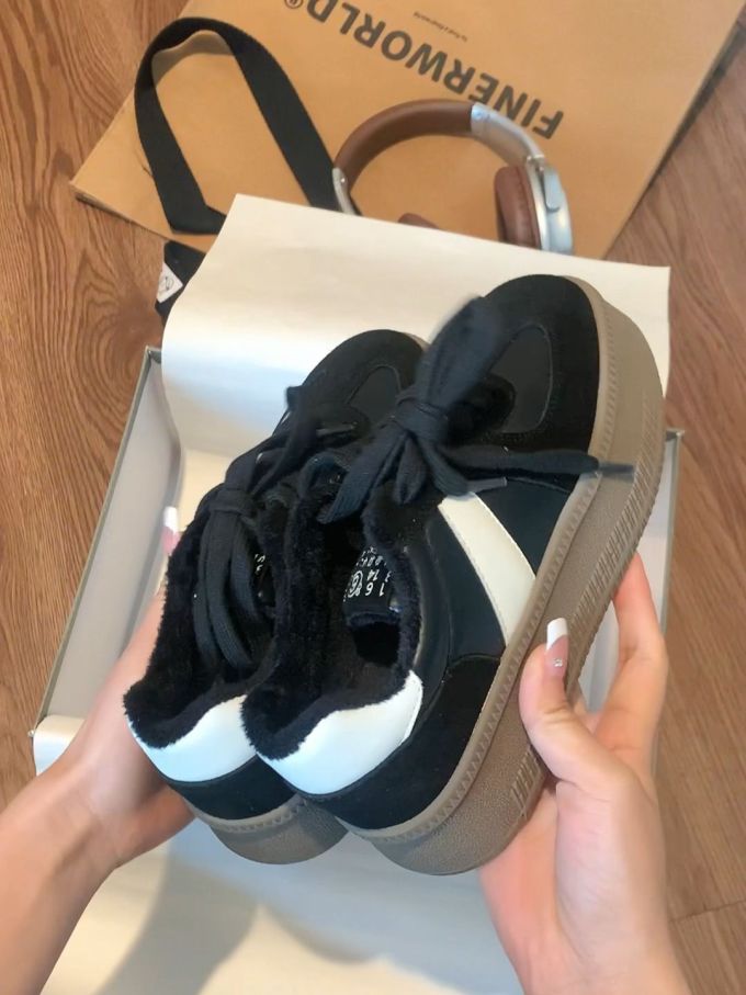 低帮 系带 皮革