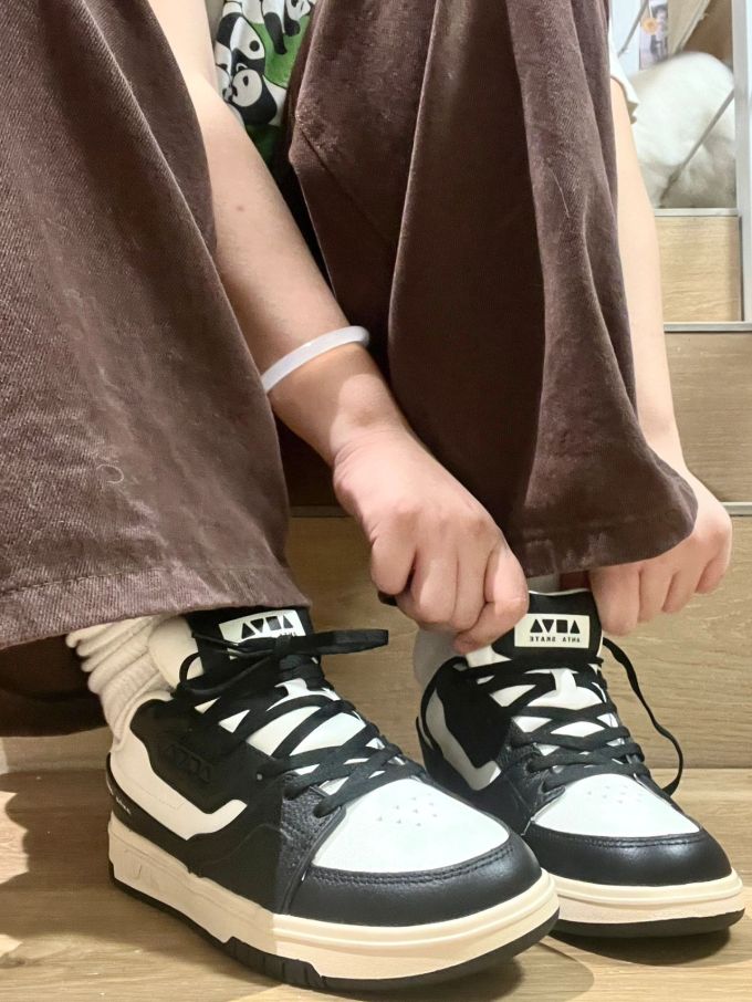 低帮 系带 皮革 