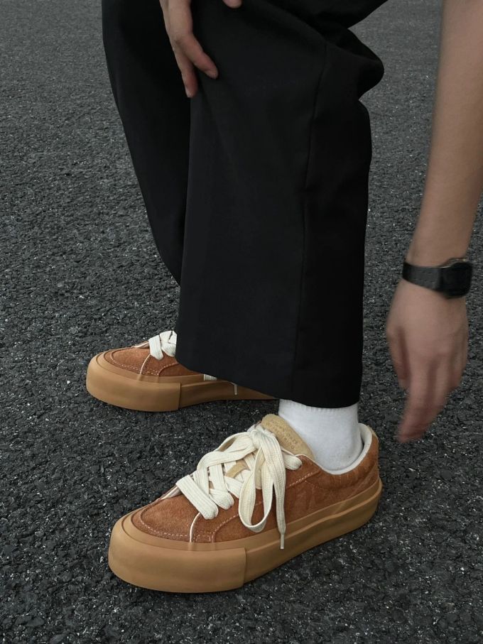 低帮 系带 