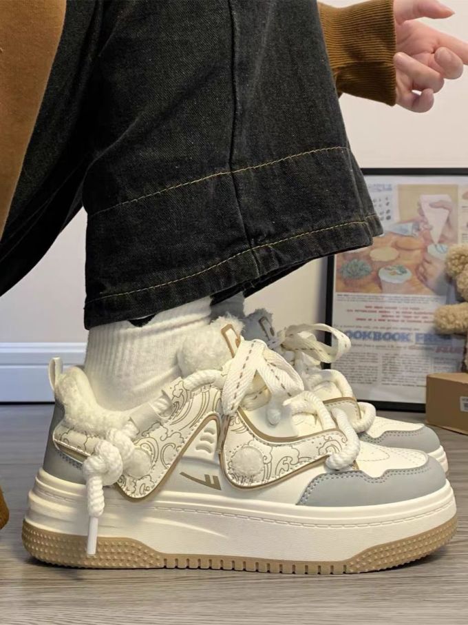 低帮 系带 皮革 