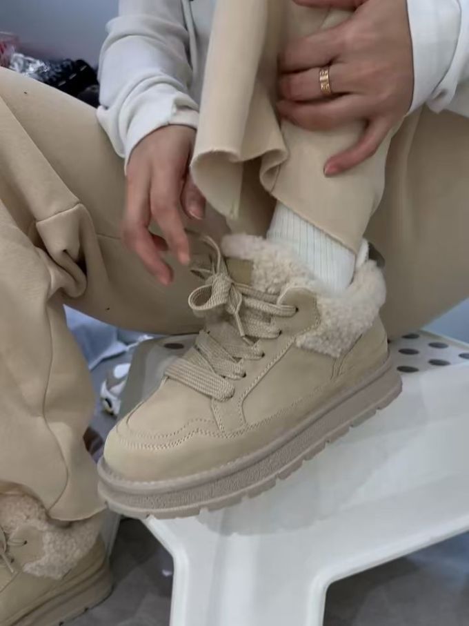 低帮 系带 皮革 