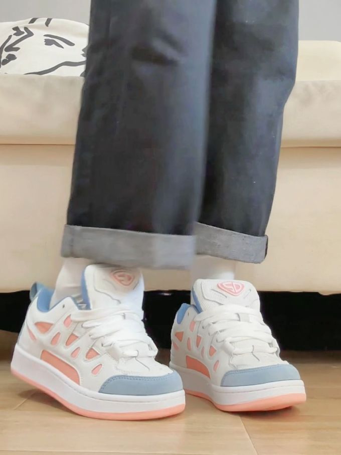 低帮 系带 皮革