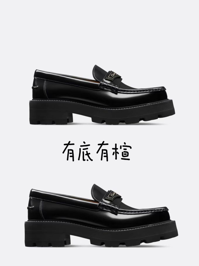 低帮 一脚蹬 深口鞋 皮革