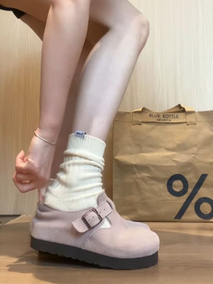 无帮 袢扣 皮革