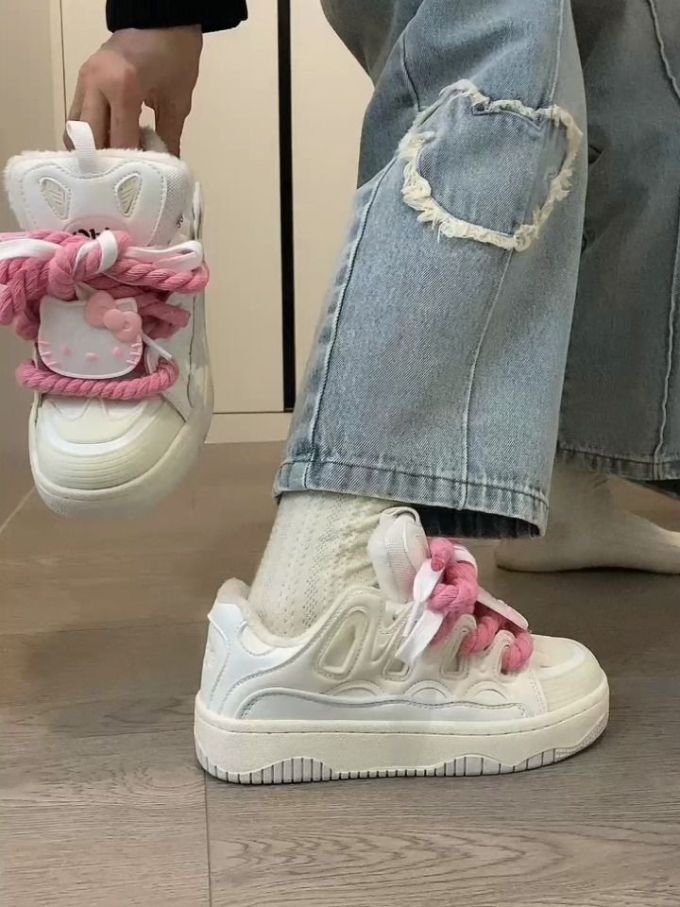 低帮 系带 皮革