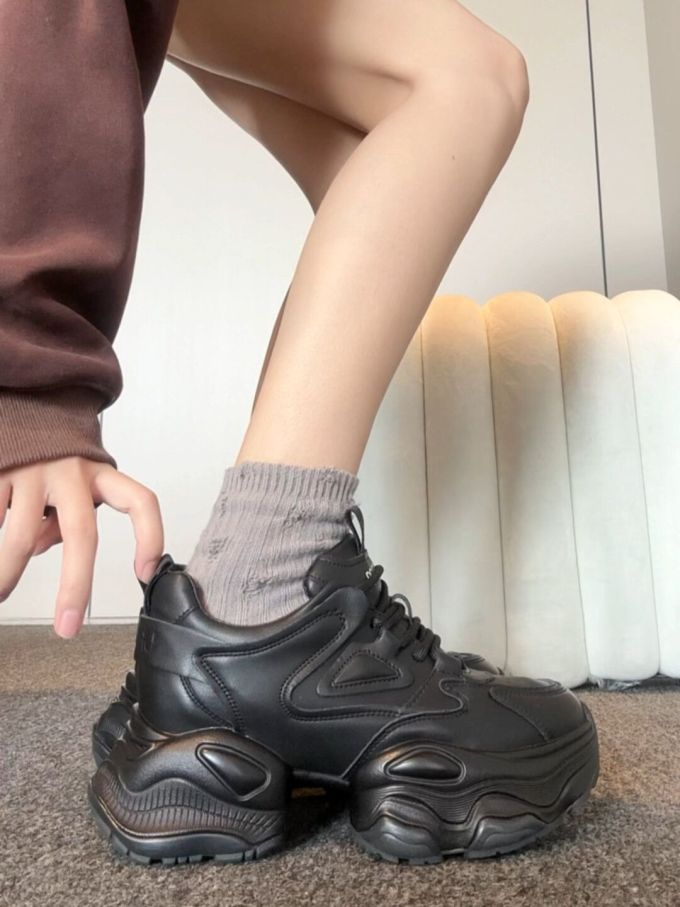 低帮 系带 皮革