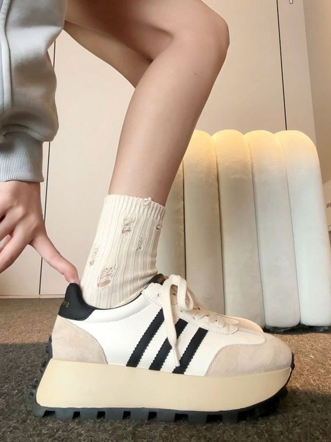 低帮 系带 皮革