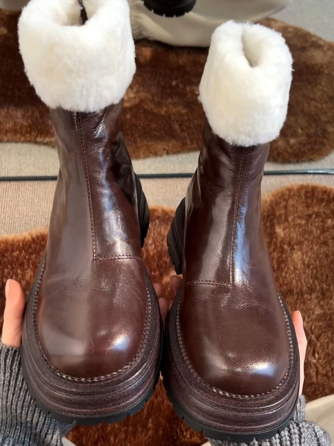 圆头 皮革  - VALI鞋履AI设计主图