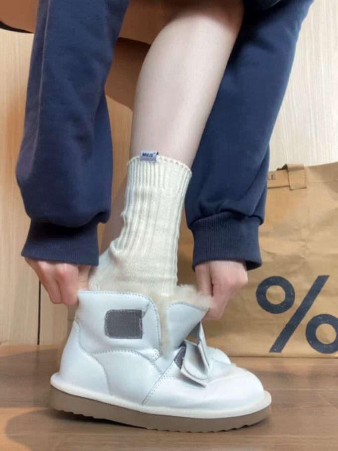 圆头 魔术贴 皮革