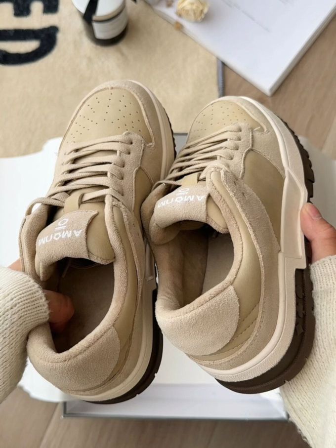 低帮 系带 皮革