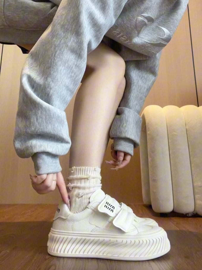 低帮 魔术贴 皮革