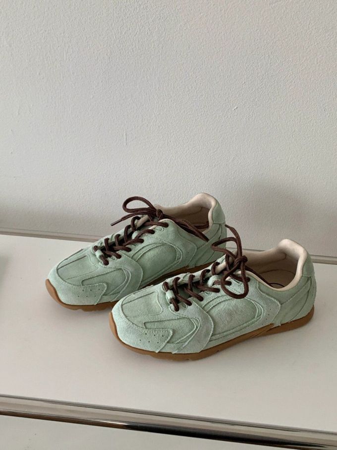 低帮 系带 皮革