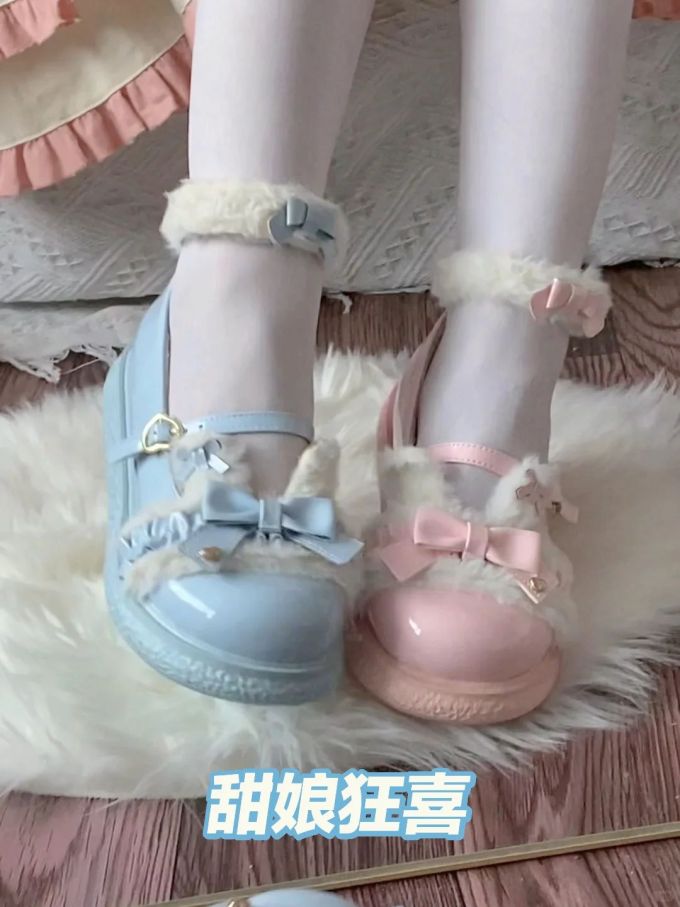 圆头 中口鞋 皮革